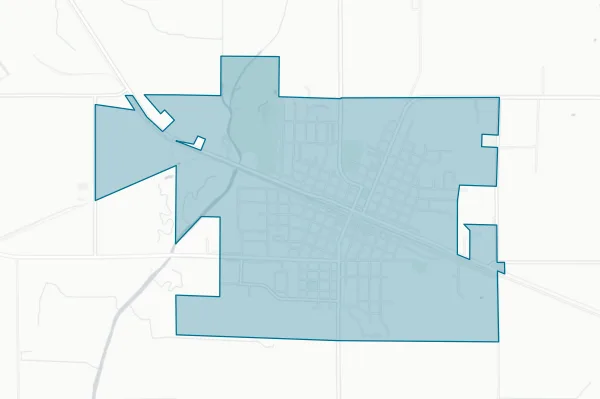 City of Benson — detail map