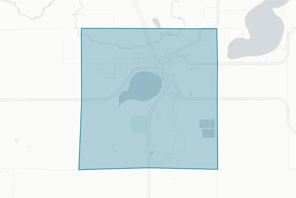 City of Menahga — detail map