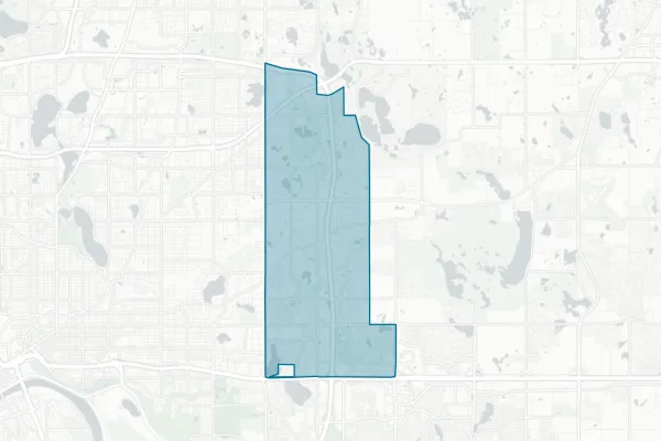 City of Oakdale — detail map