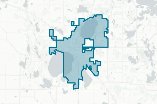 City of Buffalo — detail map