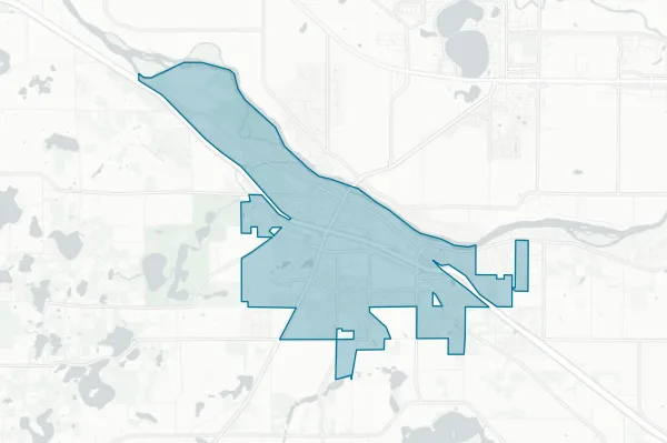 City of Monticello — detail map