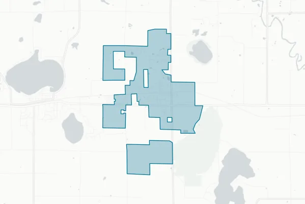 City of Montrose — detail map