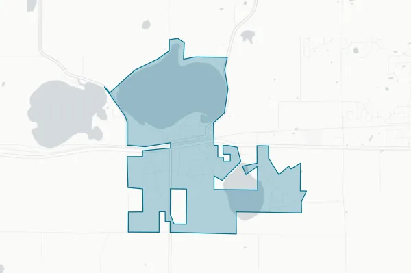 City of Waverly — detail map