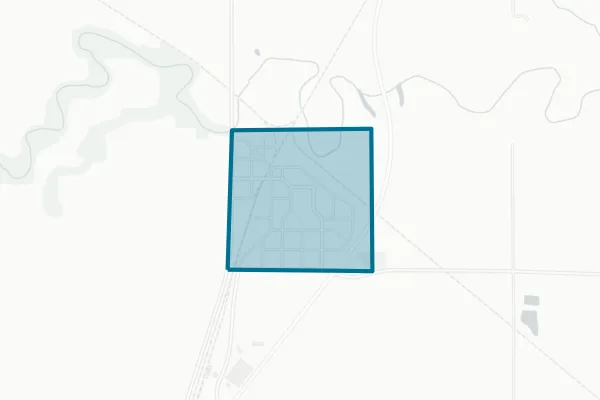 City of Hanley Falls — detail map