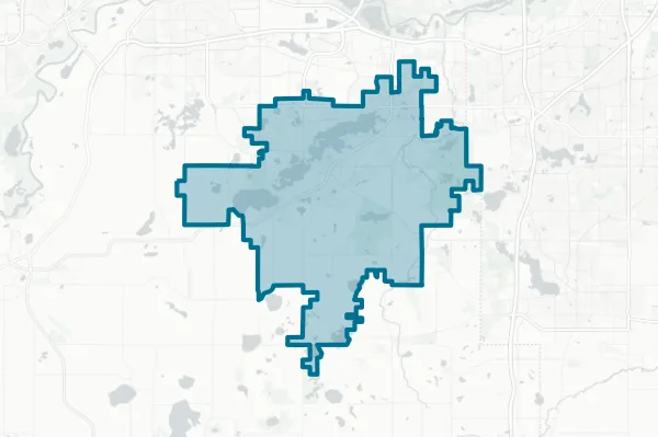 Independent School District 719 Prior Lake-Savage Area Schools — detail map