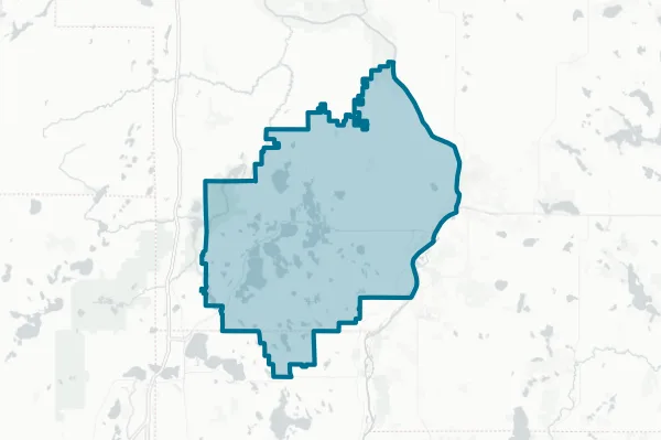 Chisago Lakes School District — detail map