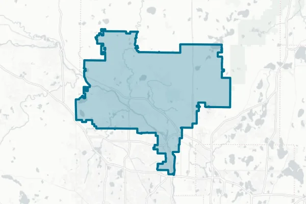 Anoka-Hennepin Independent School Dist No. 11 — detail map