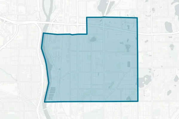 ISD # 13 Columbia Heights — detail map
