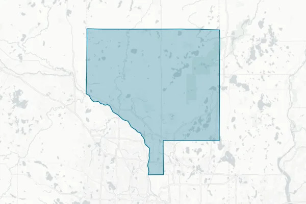 ISD #14 Fridley — detail map