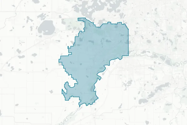 Eastern Carver County Schools Independent School District No. 112 — detail map