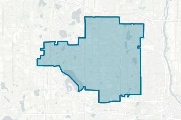 ISD No. 281 Robbinsdale Area Schools — detail map