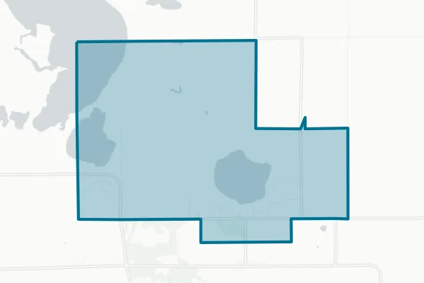 Independent School District 25 Pine Point — detail map
