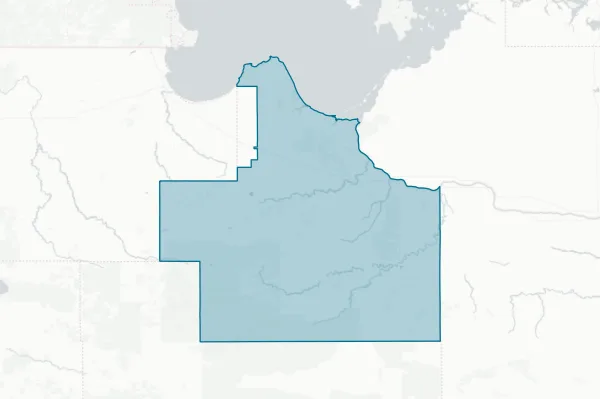 ISD No. 390 - Lake of the Woods — detail map