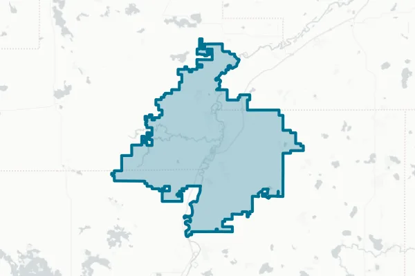 Independent School District No. 2397 — detail map
