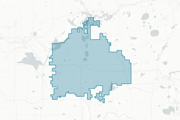 ISD #463 Eden Valley-Watkins — detail map
