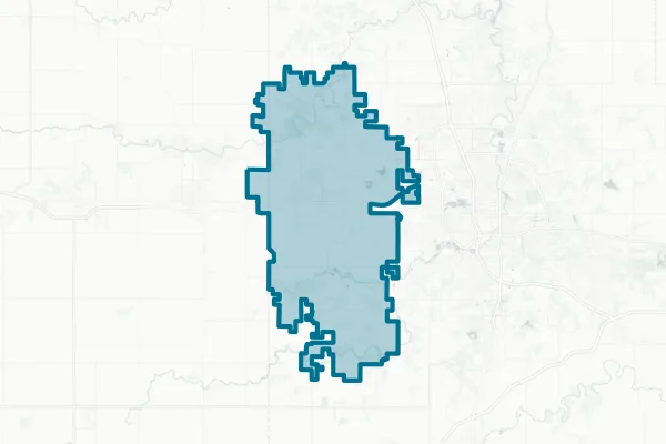 Byron Independent School District #531 — detail map