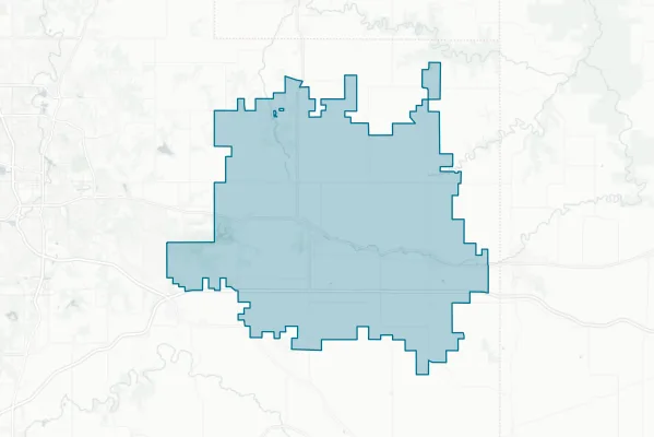 Independent School District #533 — detail map