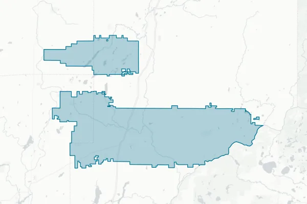 Hinckley-Finlayson Schools ISD #2165 — detail map