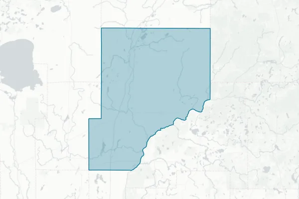 ISD #2580 East Central — detail map