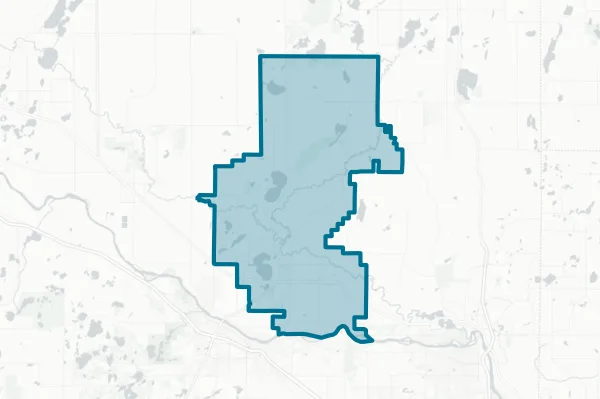Big Lake School District #727 — detail map