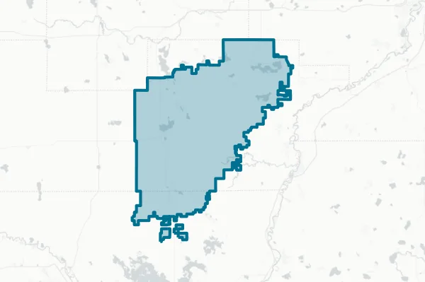 Independent School District #2310 - Sibley East — detail map