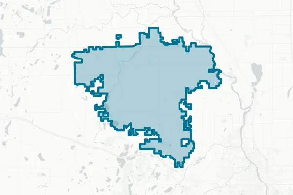 Independent School District #738 — detail map