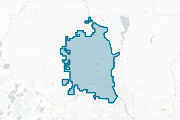 ISD #271 Bloomington — detail map