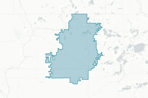 Kerkhoven-Murdock-Sunburg ISD #775 — detail map