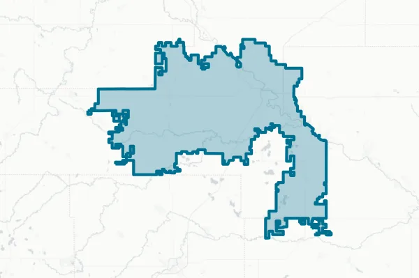 Independent School District No. 2190, Yellow Medicine East — detail map