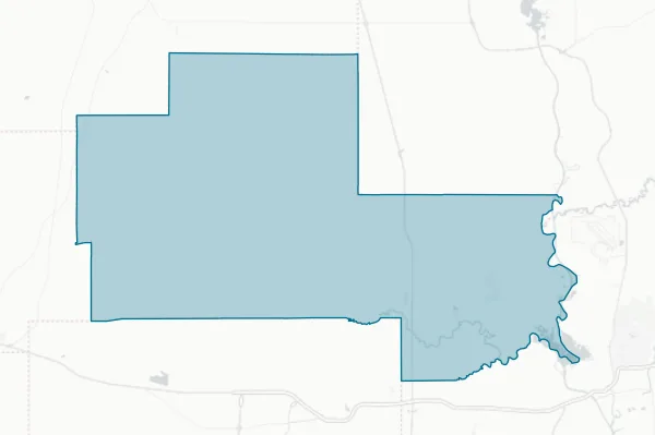 Clay County — detail map