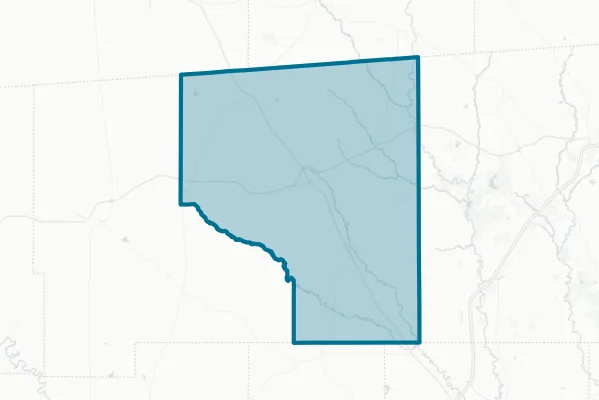 Covington County — detail map