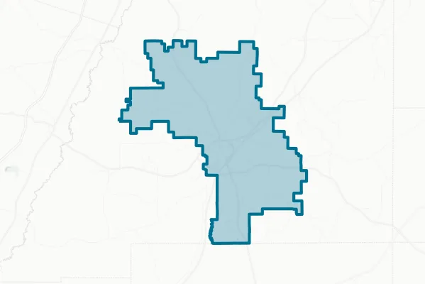 Kosciusko School District — detail map
