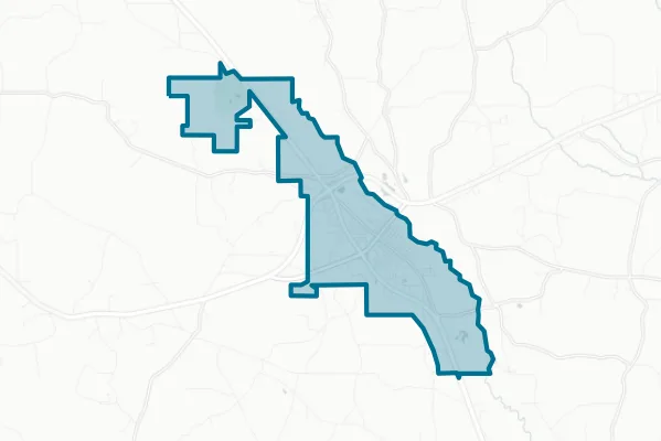 City of Collins — detail map