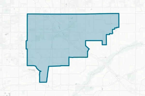 City of Olive Branch — detail map