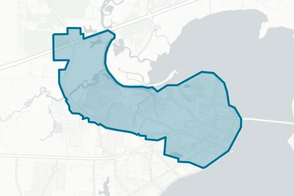 City of Bay St. Louis — detail map