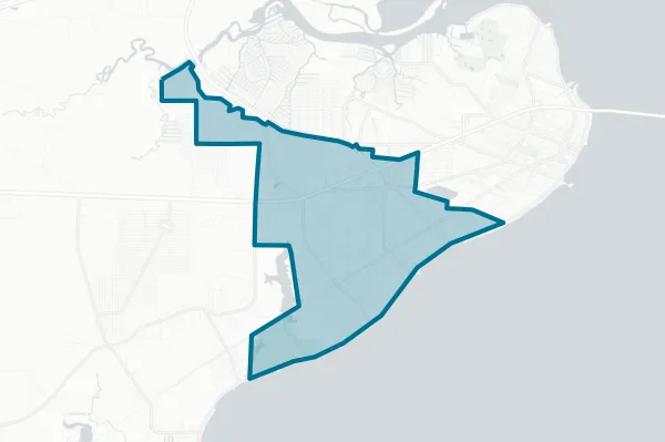 City of Waveland — detail map
