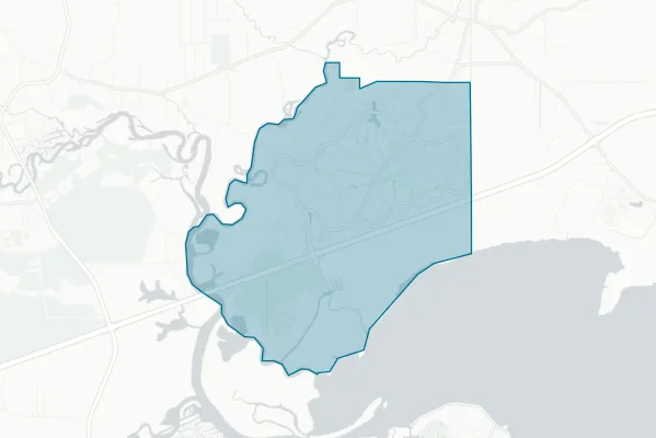 City of Diamondhead — detail map