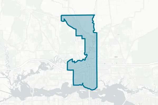 City of D'iberville — detail map