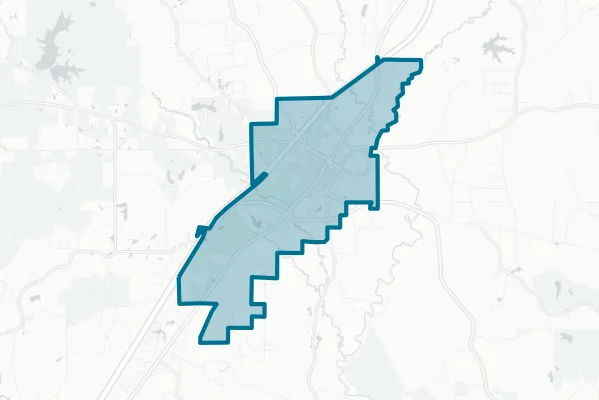 City of Ellisville — detail map