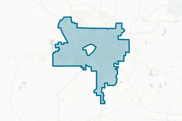 City of Oxford — detail map