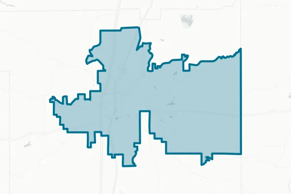 Brookhaven School District — detail map
