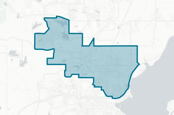City of Madison — detail map