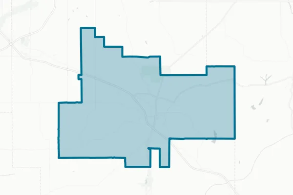 Holly Springs School District — detail map