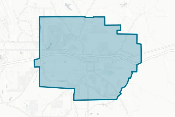 City of Brandon — detail map
