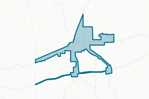 City of Morton — detail map