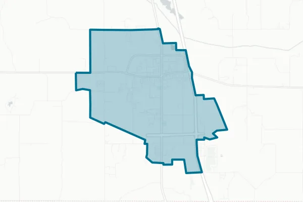 City of Senatobia — detail map