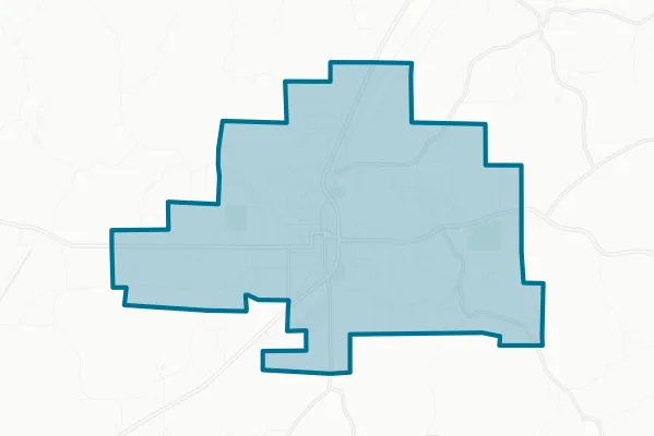 City of Ripley — detail map