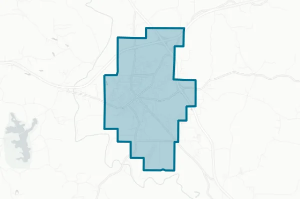 City of Waynesboro Ms — detail map