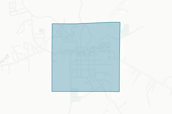 Town of Woodville — detail map