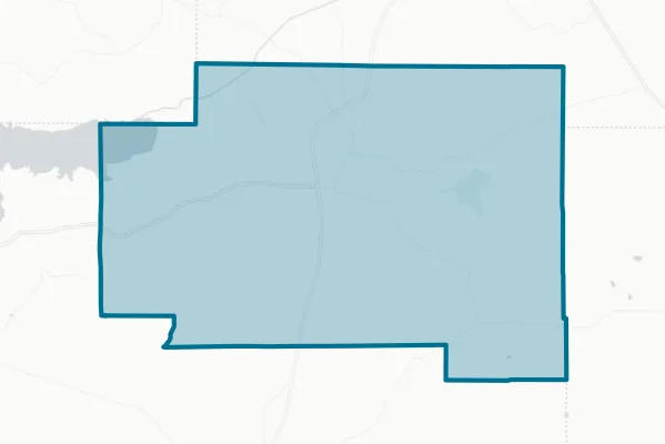 Water Valley, City of — detail map